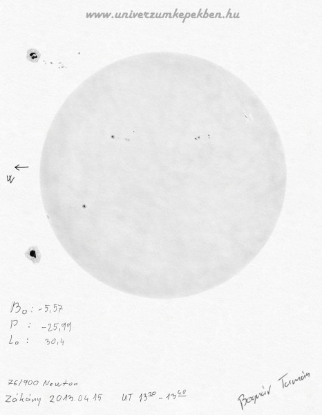 Bognár Tamás, Zákány -  Nap (Sun) 2013.04.15. 