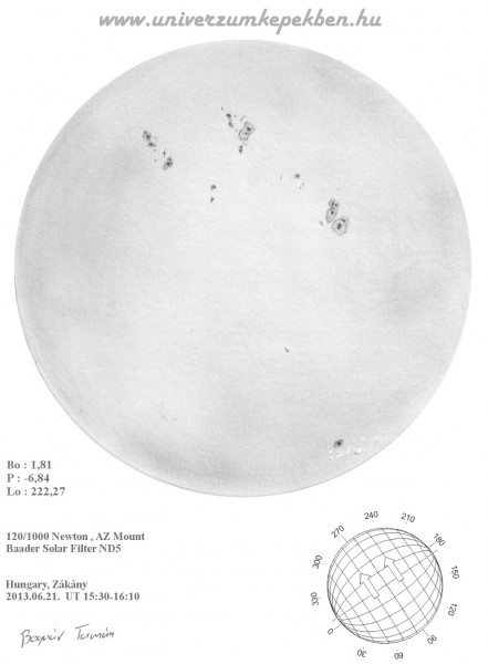 Bognár Tamás - Sun - graphit sketche - 2013.06.21. - Zákány
