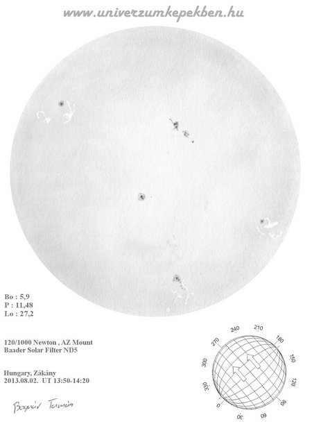 BognarTamas - Sun graphite sketch - 2013.08.02. - Zákány