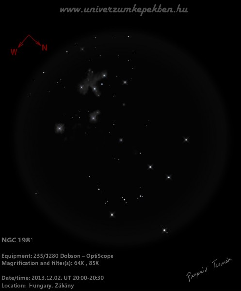 NGC 1981- Bognár Tamás, Zákány