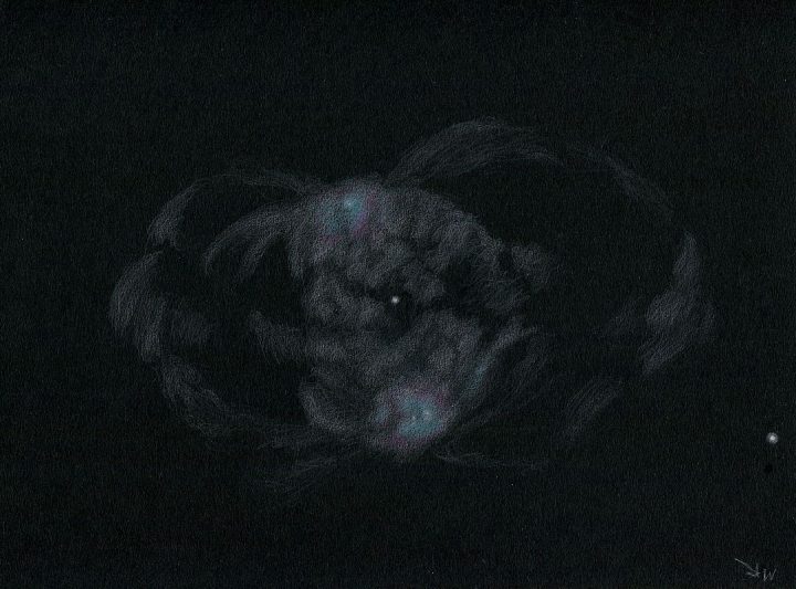 NGC 2371/2, Planetary Nebula in Gemini