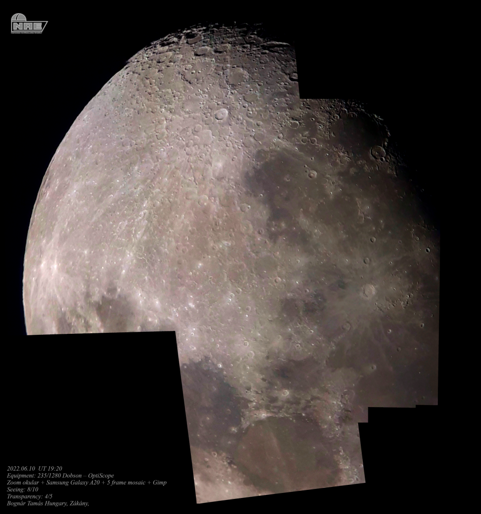 Moon mosaic – 2022.06.10. – Tamás Bognár