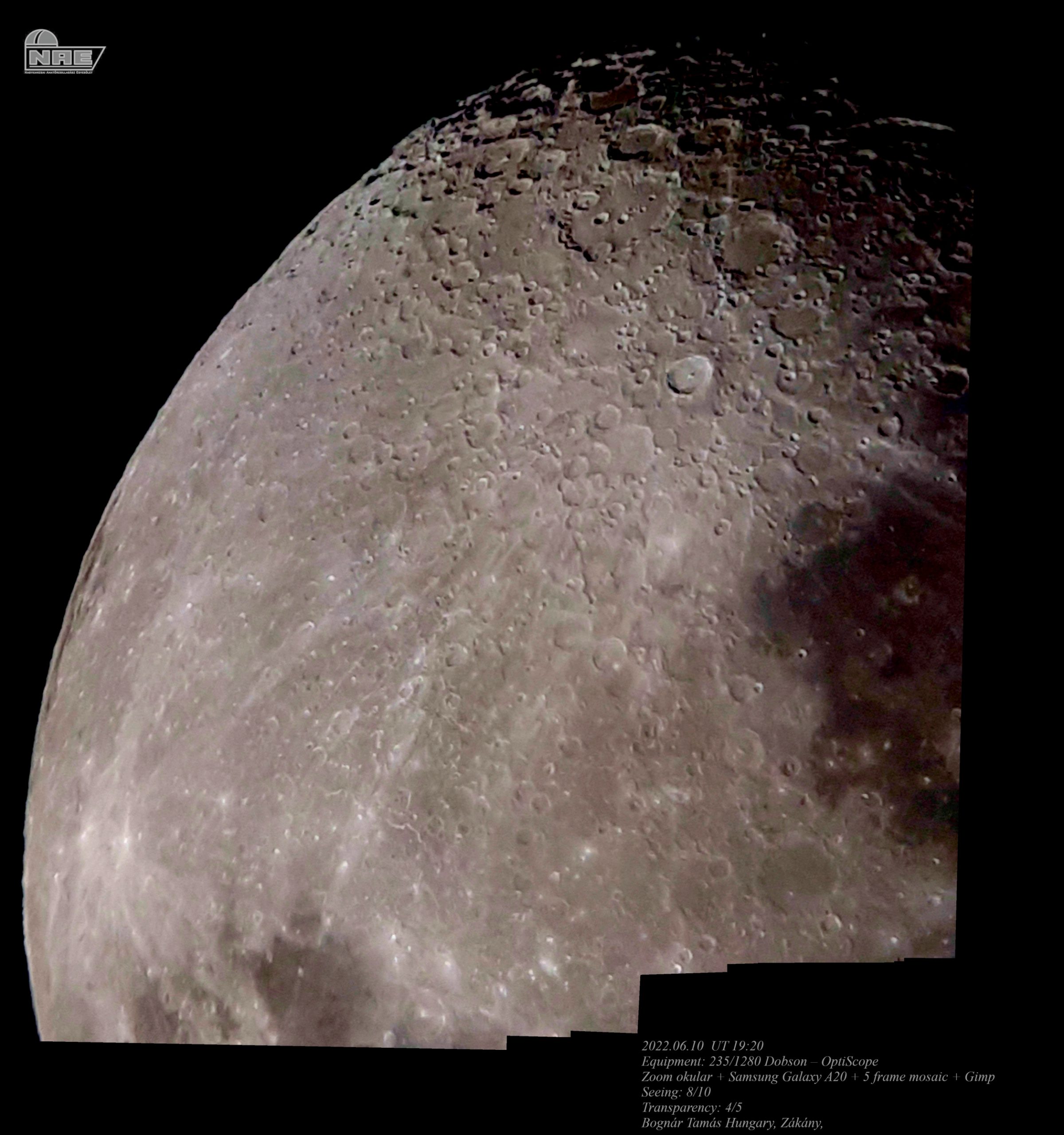 Moon mosaic – 2022.06.10. – Tamás Bognár